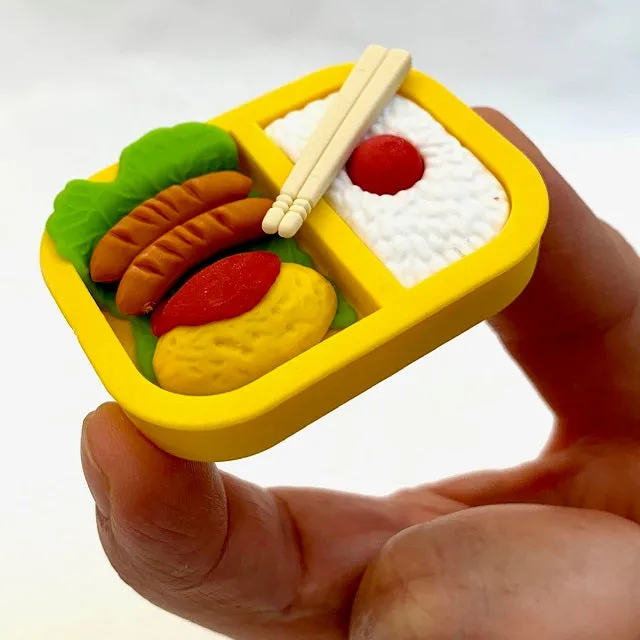 38330 IWAKO BENTO LUNCH ERASER CARD-10 CARDS