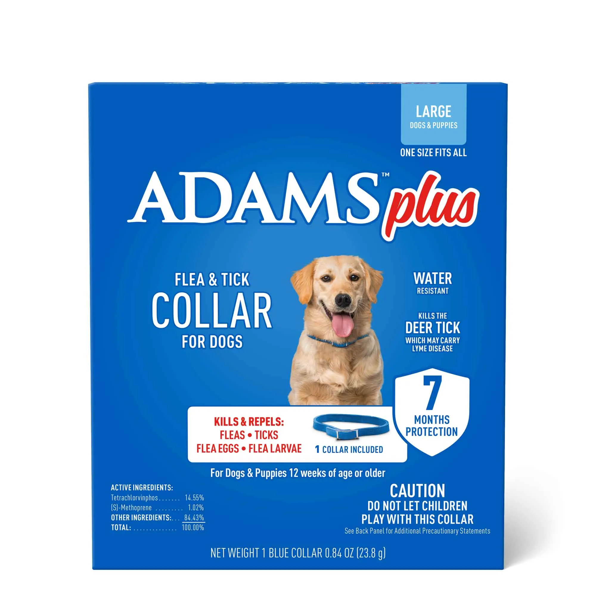 Adams Plus Dog Flea & Tick Collar