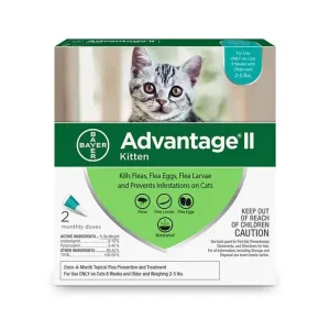 Advantage® II Flea Treatment for Kitten 2 Dose