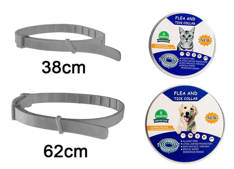 Anti Flea & Tick Collar (Ideal for Outdoor Cats & Dogs)