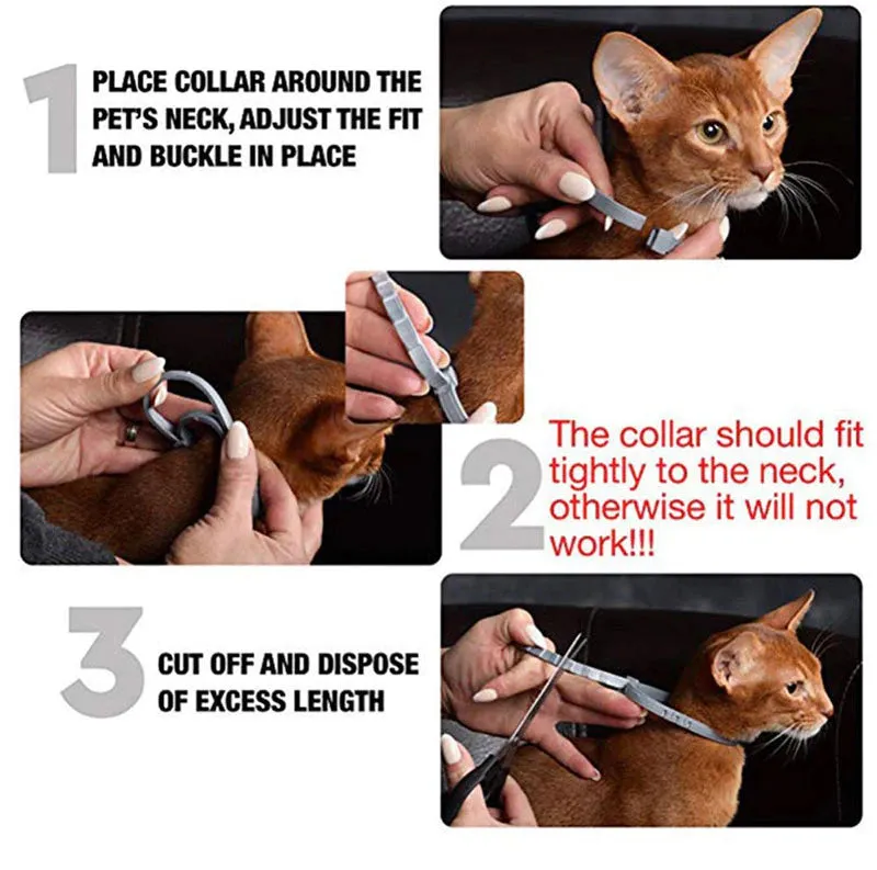 Anti Flea & Tick Collar (Ideal for Outdoor Cats & Dogs)