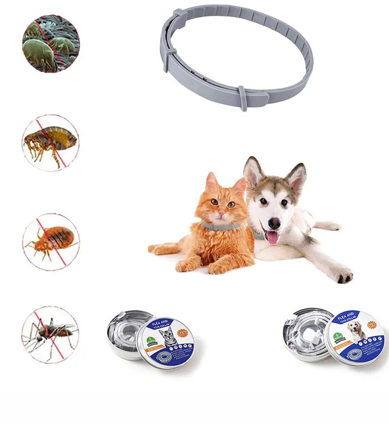 Anti Flea & Tick Collar (Ideal for Outdoor Cats & Dogs)