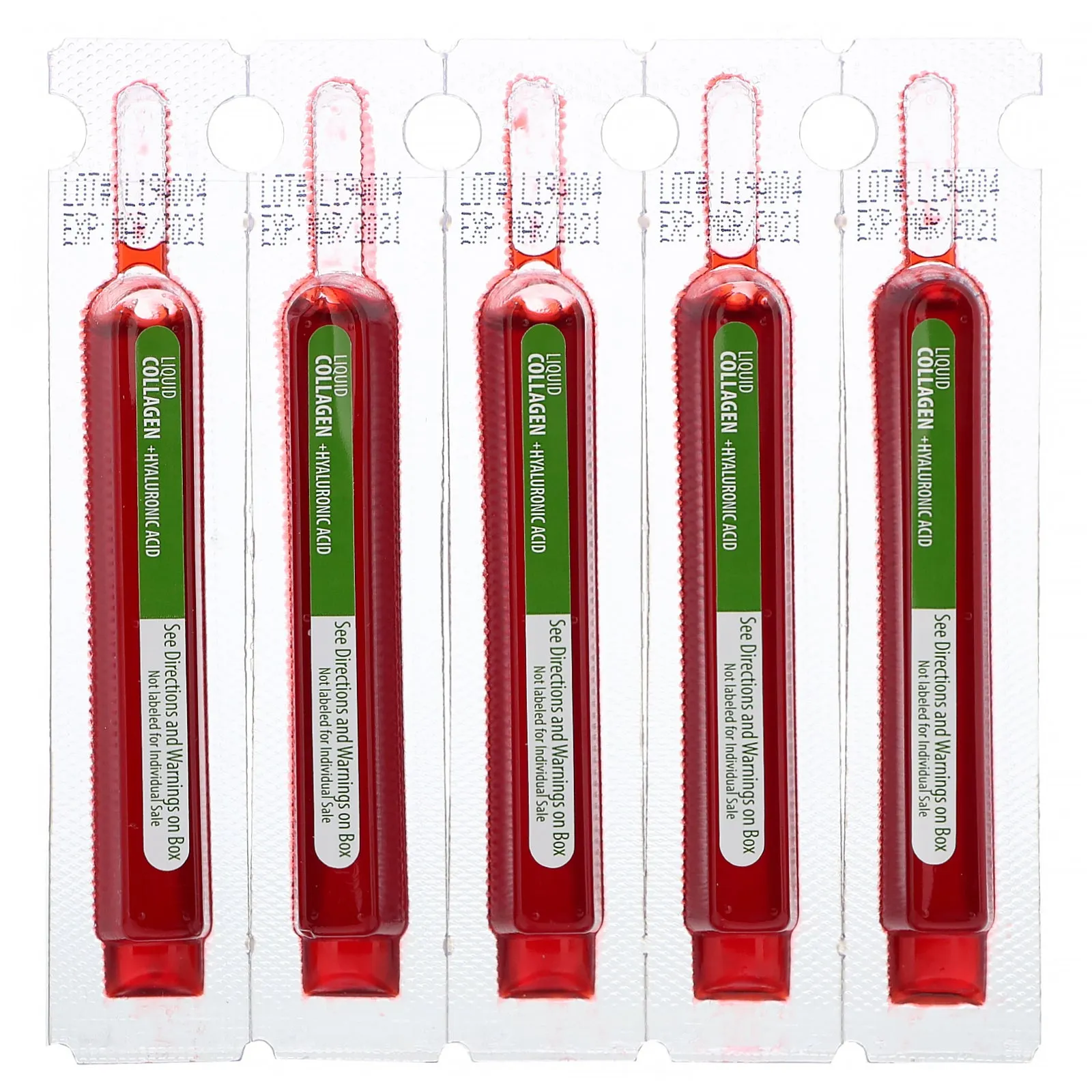 Applied Nutrition, Liquid Collagen    Hyaluronic Acid, 10 Liquid-Tubes, 3.35 fl oz (100 ml)