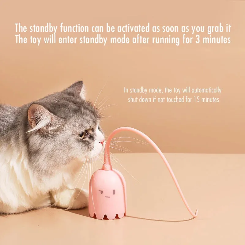 Automatic Mouse Tail Cat Teaser Toy