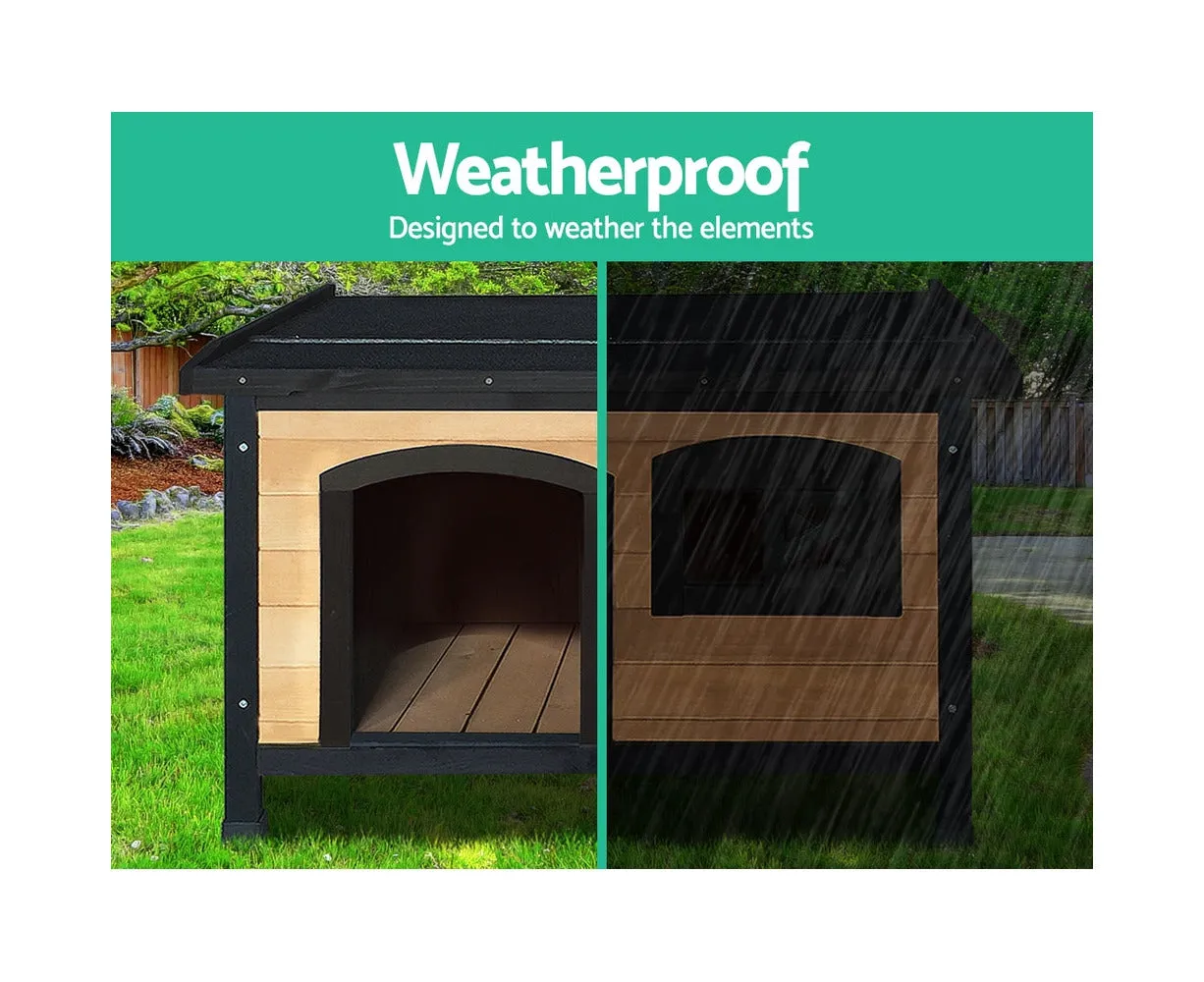 BRÉMIS XXL Premium Weatherproof Wood Dog House