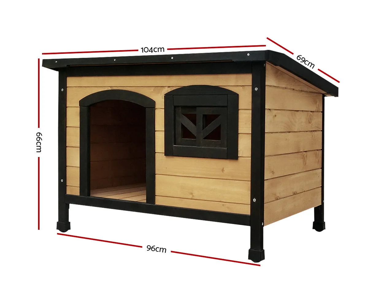 BRÉMIS XXL Premium Weatherproof Wood Dog House