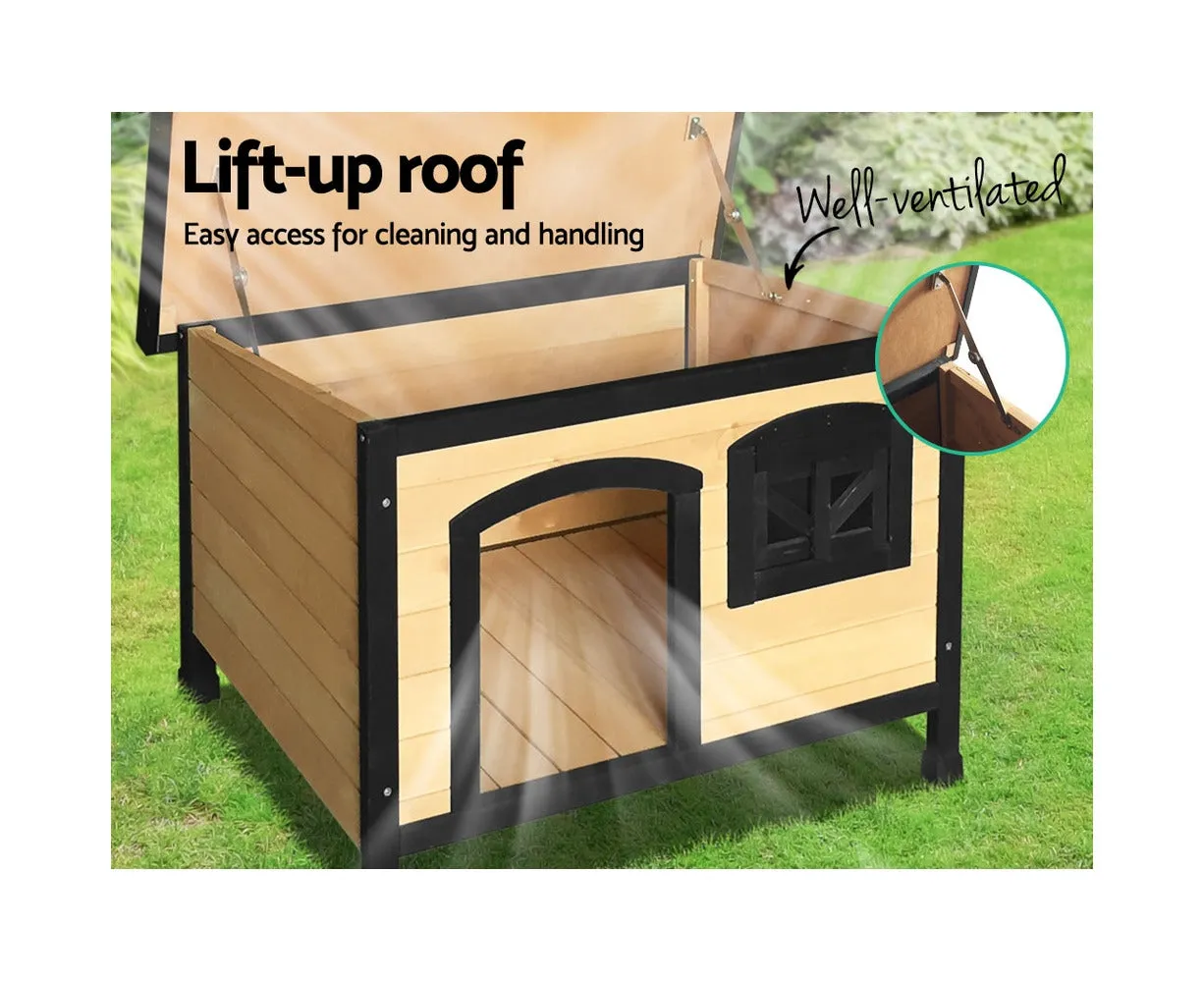 BRÉMIS XXL Premium Weatherproof Wood Dog House