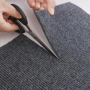 Cat Scratching Mat self-Adhesive, 78.7"x15.8" Cat Carpet remnants,DIY Climbing Cat Scratcher,Cat Scratch Furniture ProtectorDark Gray