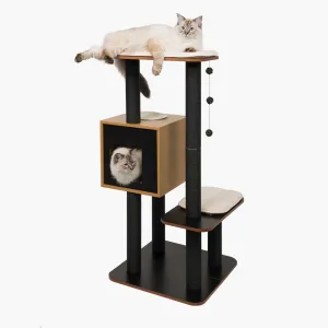 CATIT Vesper High Base Black Cat Tree