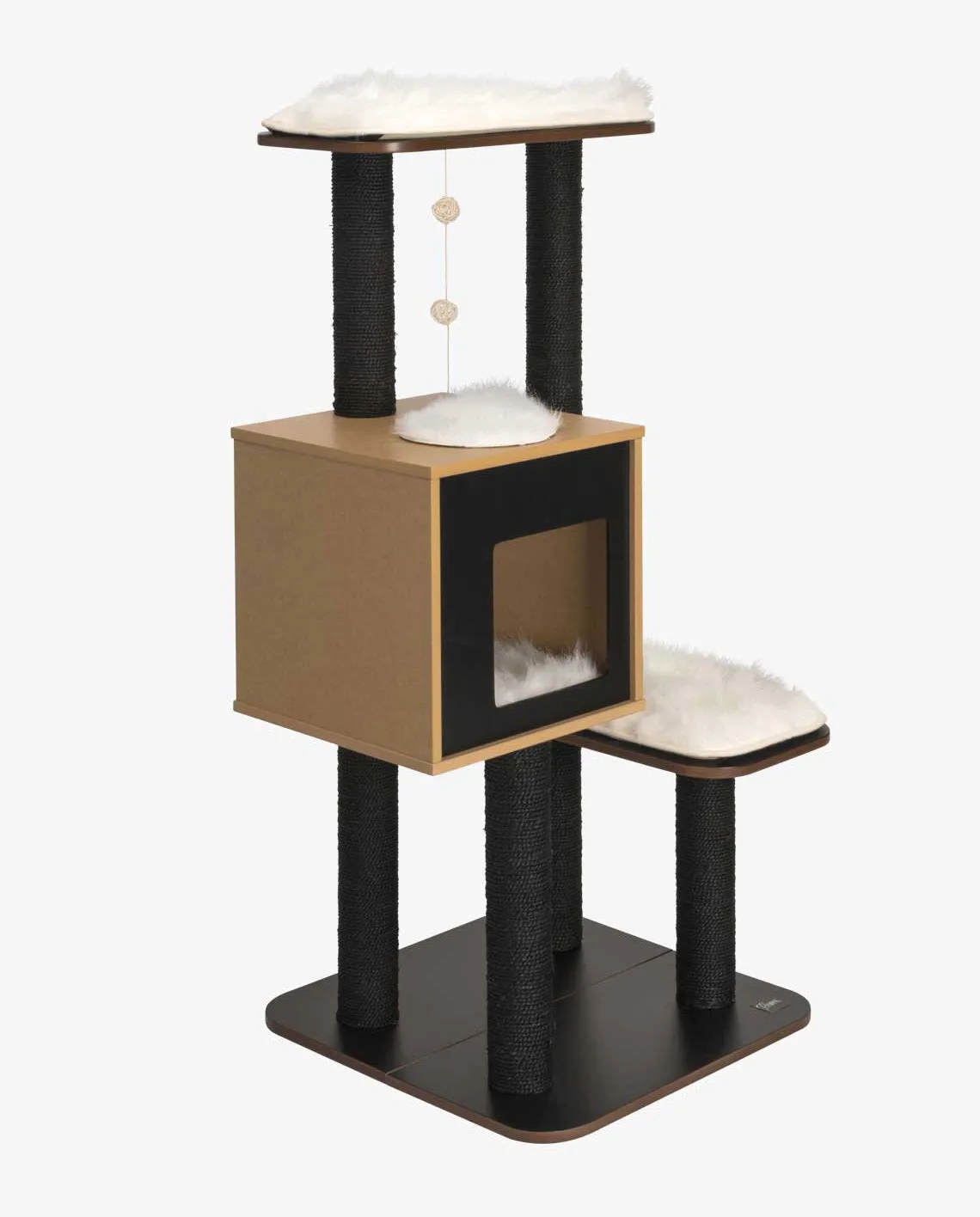 CATIT Vesper High Base Black Cat Tree