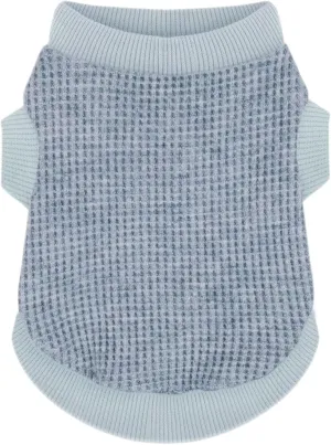 Cozy and Functional Dog Shirts for Small Puppies: Stretchable Blue Attire with Easy-On Design, Ideal for Chihuahuas and Yorkies - Enhance Comfort and Playfulness on Chill Days Medium