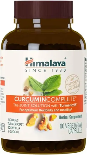 Curcumin Complete for Joint Support and Optimum Flexibility & Mobility, 372 mg, 60 Capsules, 1 Month Supply in Pakistan