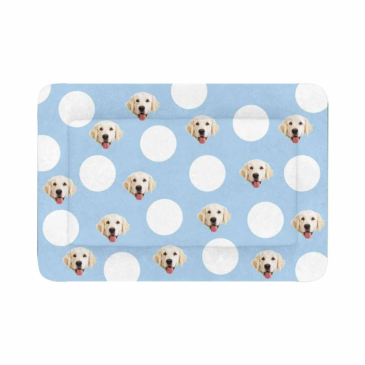 Custom Face Blue Point Pet Pad
