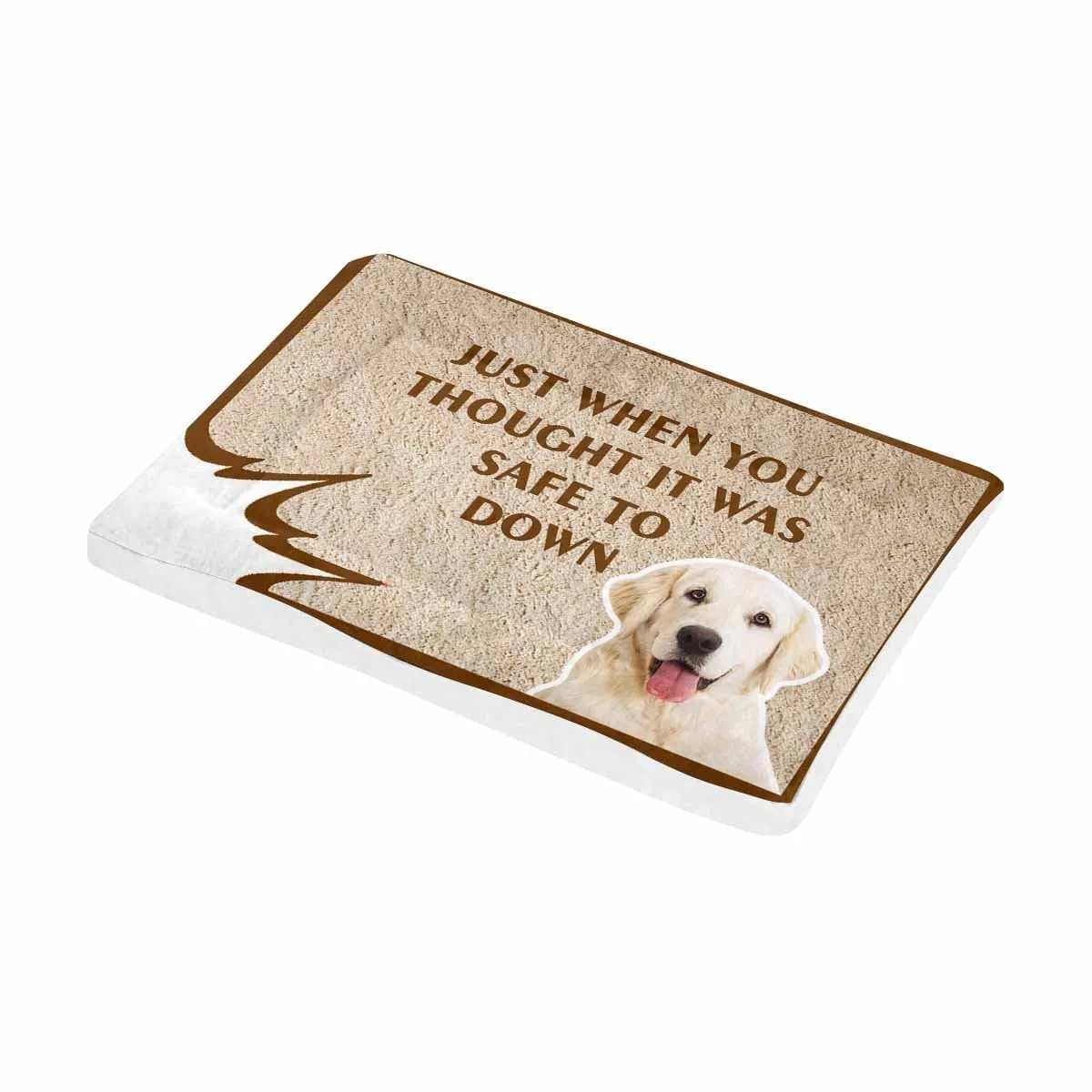 Custom Photo Safe To Down Pet Pad