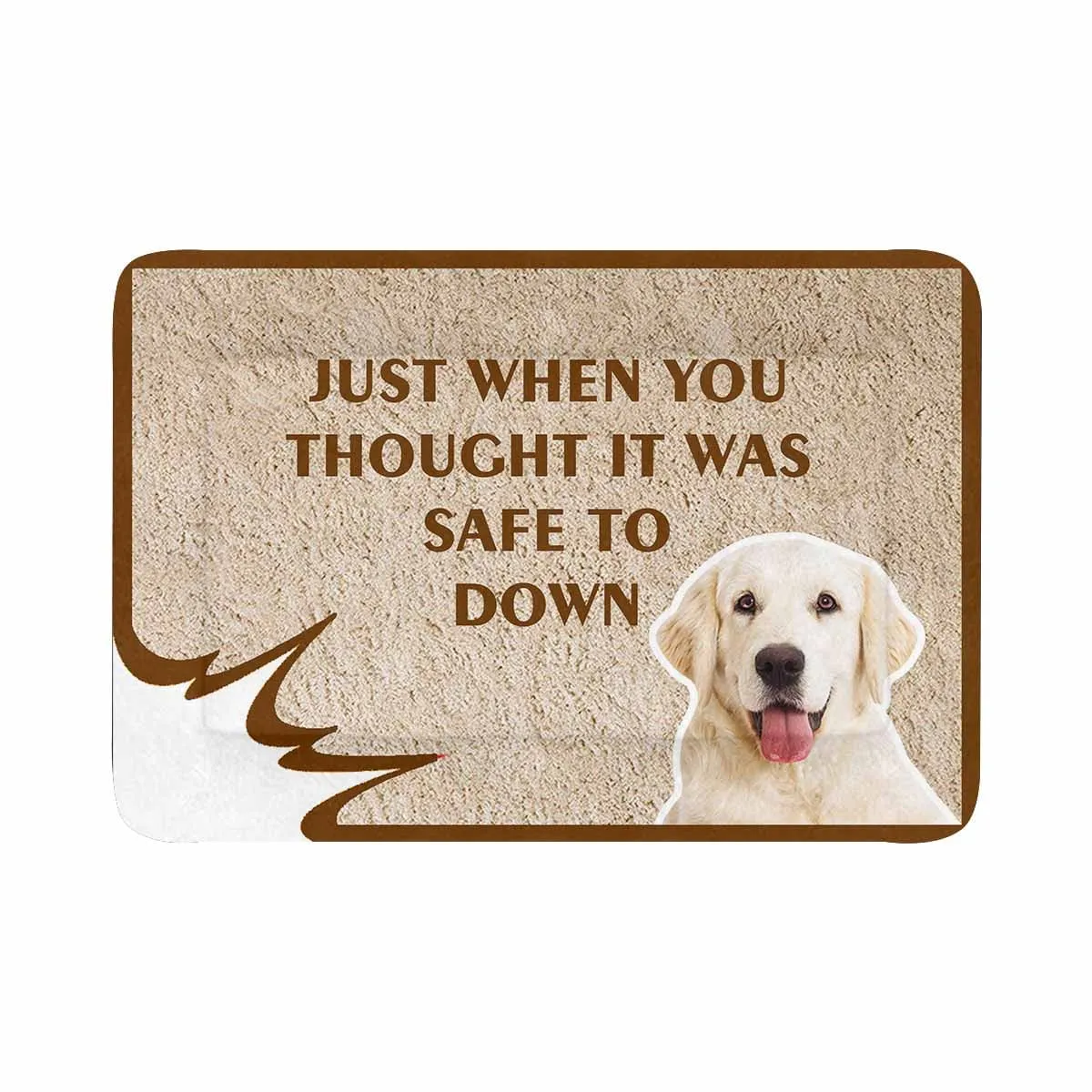 Custom Photo Safe To Down Pet Pad