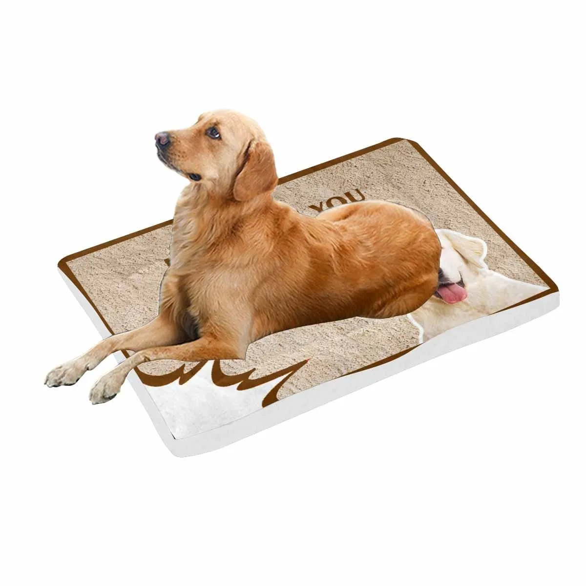 Custom Photo Safe To Down Pet Pad