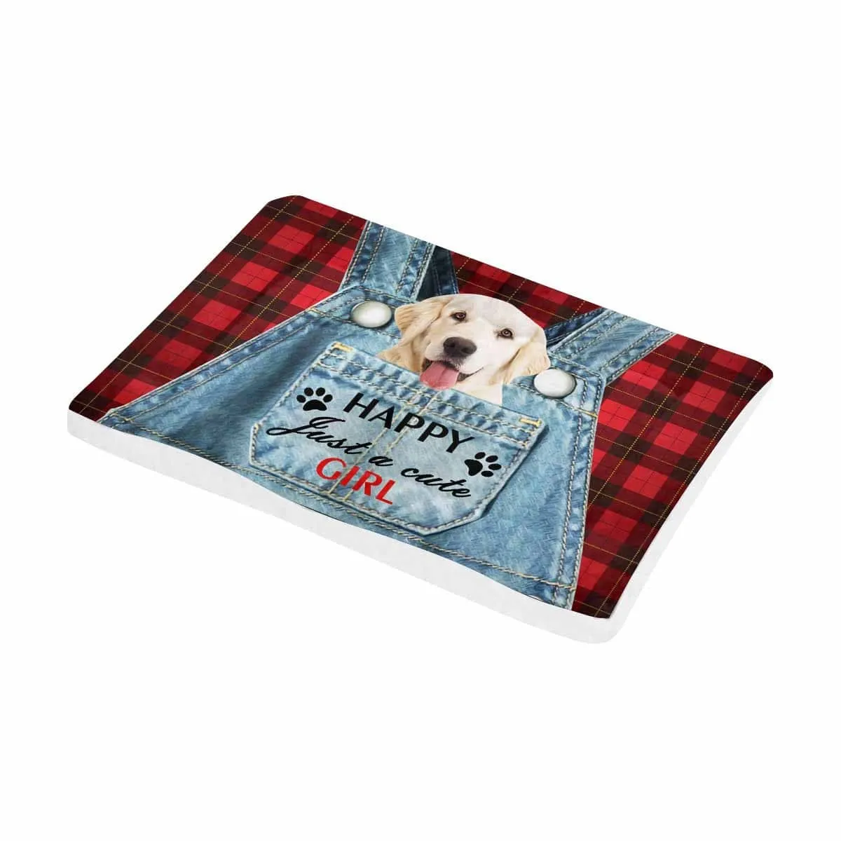 Custom Photo&Name Denim Pocket Pet Pad