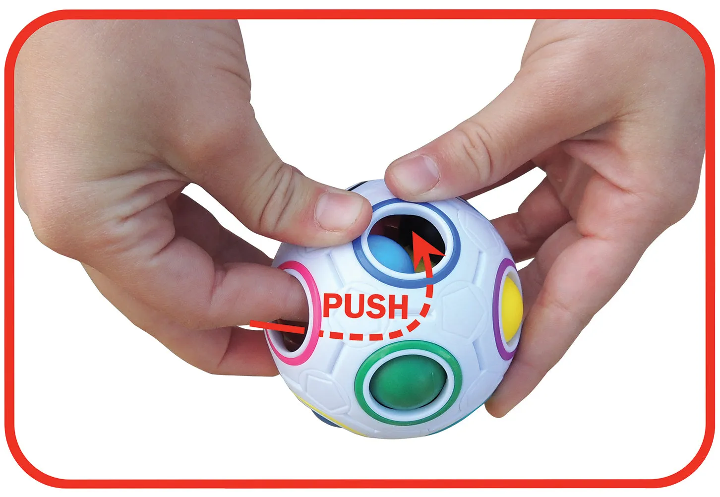 Duncan's Color Shift Puzzle Ball Board Game