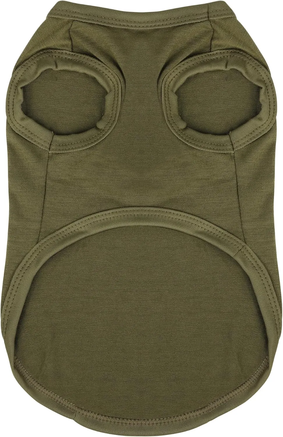 Expressive Pet Vest: Sleeveless Dog Shirt with 'I Love My Daddy' Slogan, Ideal for Chihuahuas, Poodles, Yorkies, and More Adorable Design, Ultimate Comfort, Easy Maintenance! Olive Green Large