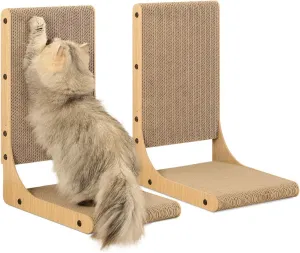 Exquisite 2-Piece Cat Scratchers, Artificial Pet Scratchers, Suitable for Indoor Pets Suitable for Indoor Pets(Large 2PC (25.6'' Tall))