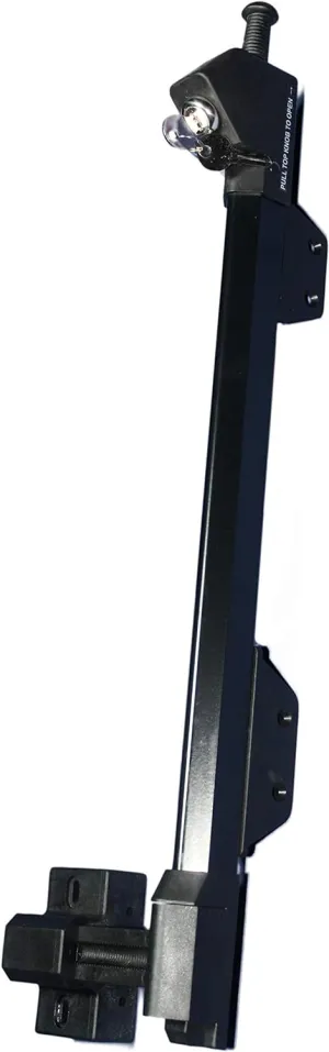 Gate Latch Magnetic Top Pull Latch Keeper for Swimming Pool or Garden or Fenced Safety Outdoor Gate Latch 21 Inch Black Magnalatch Gates for Kid & Pet Safety