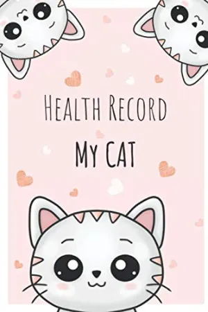 Health Record My CAT: Pet health record | Cat vaccination record book | Cat immunization | Kitten vaccine record | Cat's Health Logbook Vaccination | Cat record keeper | 100 Pages | 6x9 Paperback  June 13, 2020