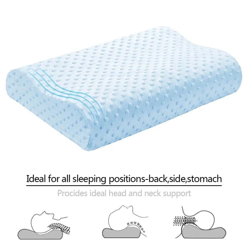 Hypoallergenic Orthopedic Memory Foam Pillow