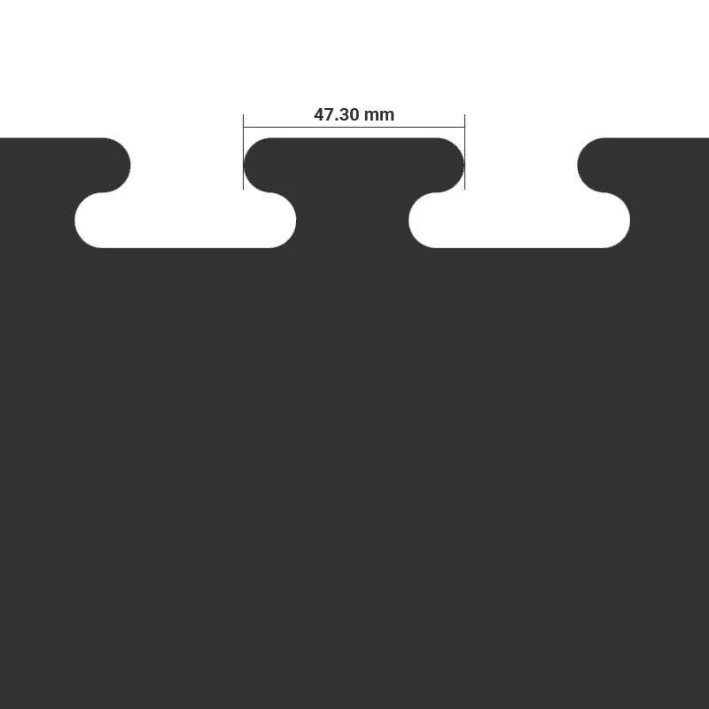 Interlocking Jigsaw 25mm Mats Reversible Floor Mat
