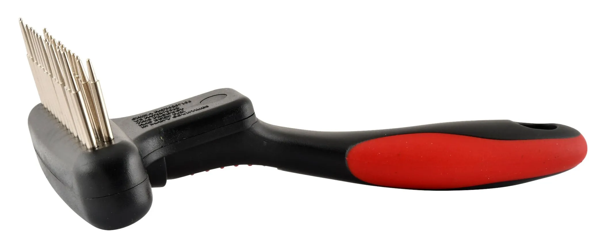 Jeffers Magic Spring Combination Undercoat Rake for Pet Grooming