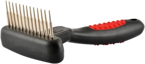 Jeffers Magic Spring Undercoat Grooming Rake for Pets