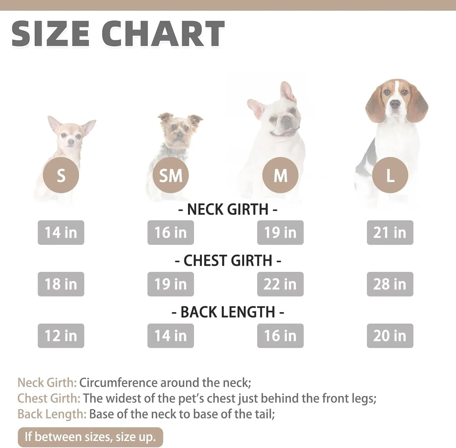 KOOLTAIL Warm Coat for Small Dogs, Waterproof Jacket with Leash Hole, Cold Weather Vest for Winter, Soft Pet Hoodie Sweatshirt for Puppy Cats, Girls, Boys Beige S