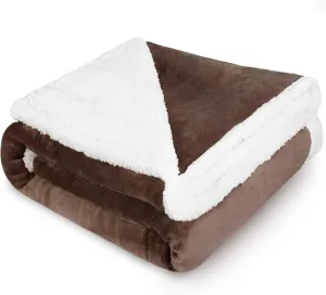 Large Dog Blanket, Super Soft Fluffy Sherpa Fleece Dog Couch Blankets and Throws for Large Medium Small Dogs Puppy Doggy Pet Cats, 50x60 inches