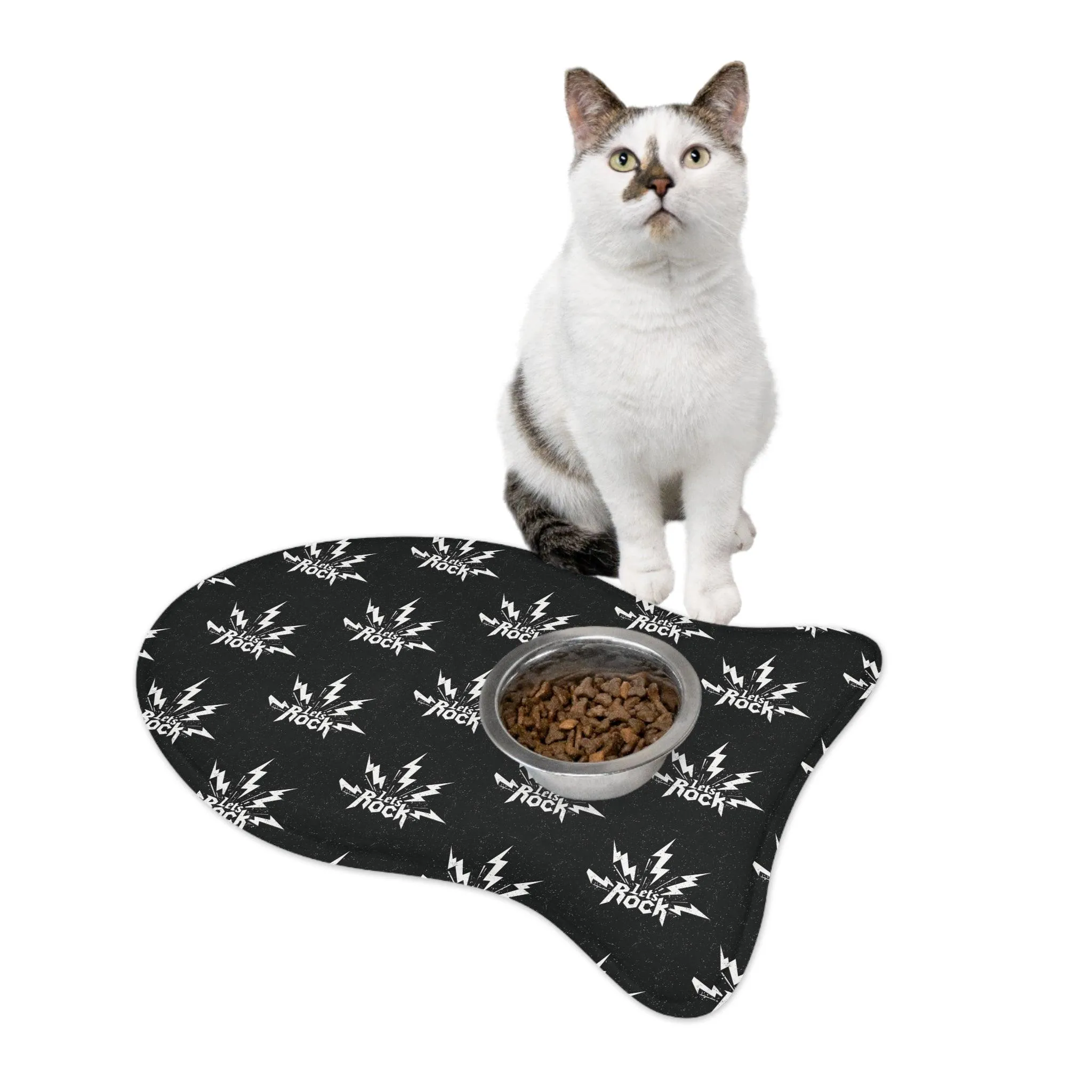 Let's Rock! Pet Feeding Mats