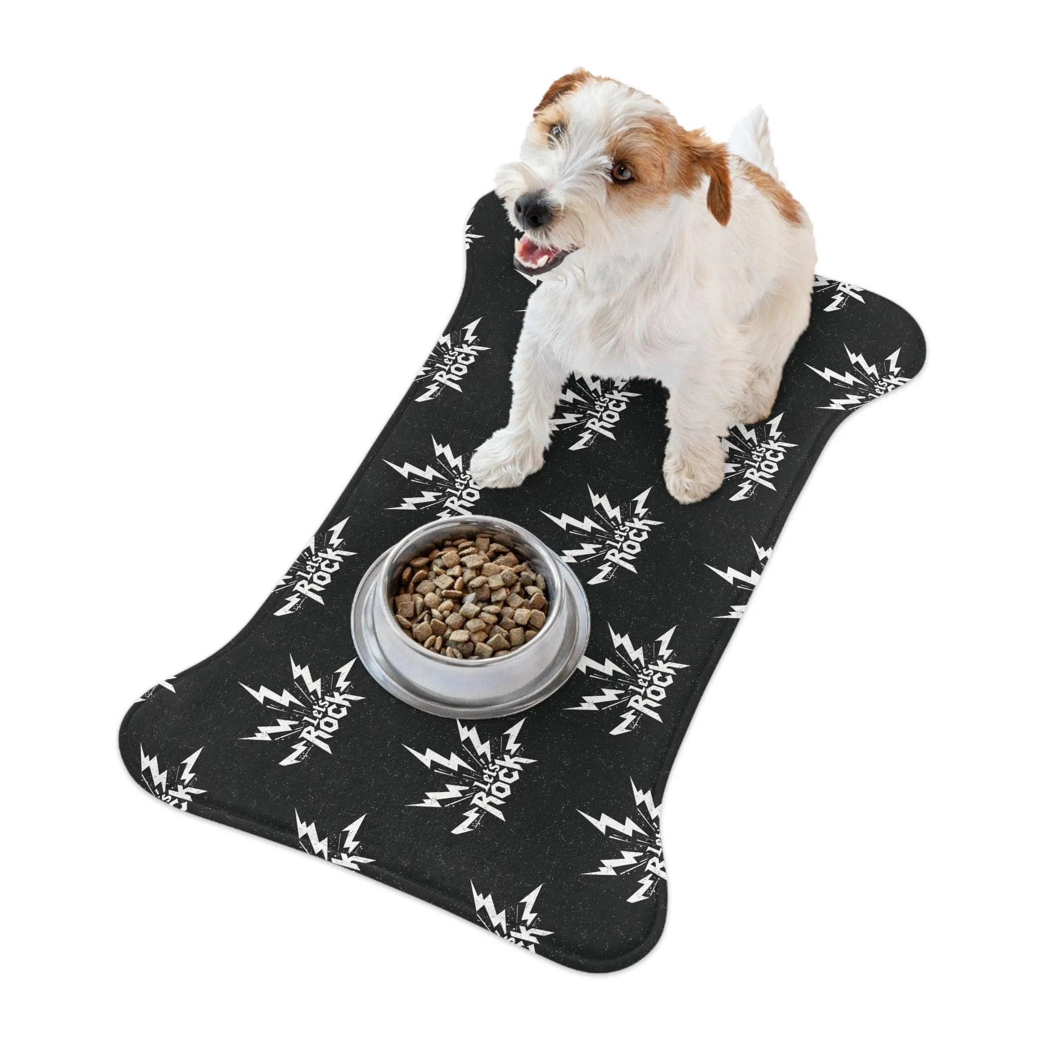 Let's Rock! Pet Feeding Mats