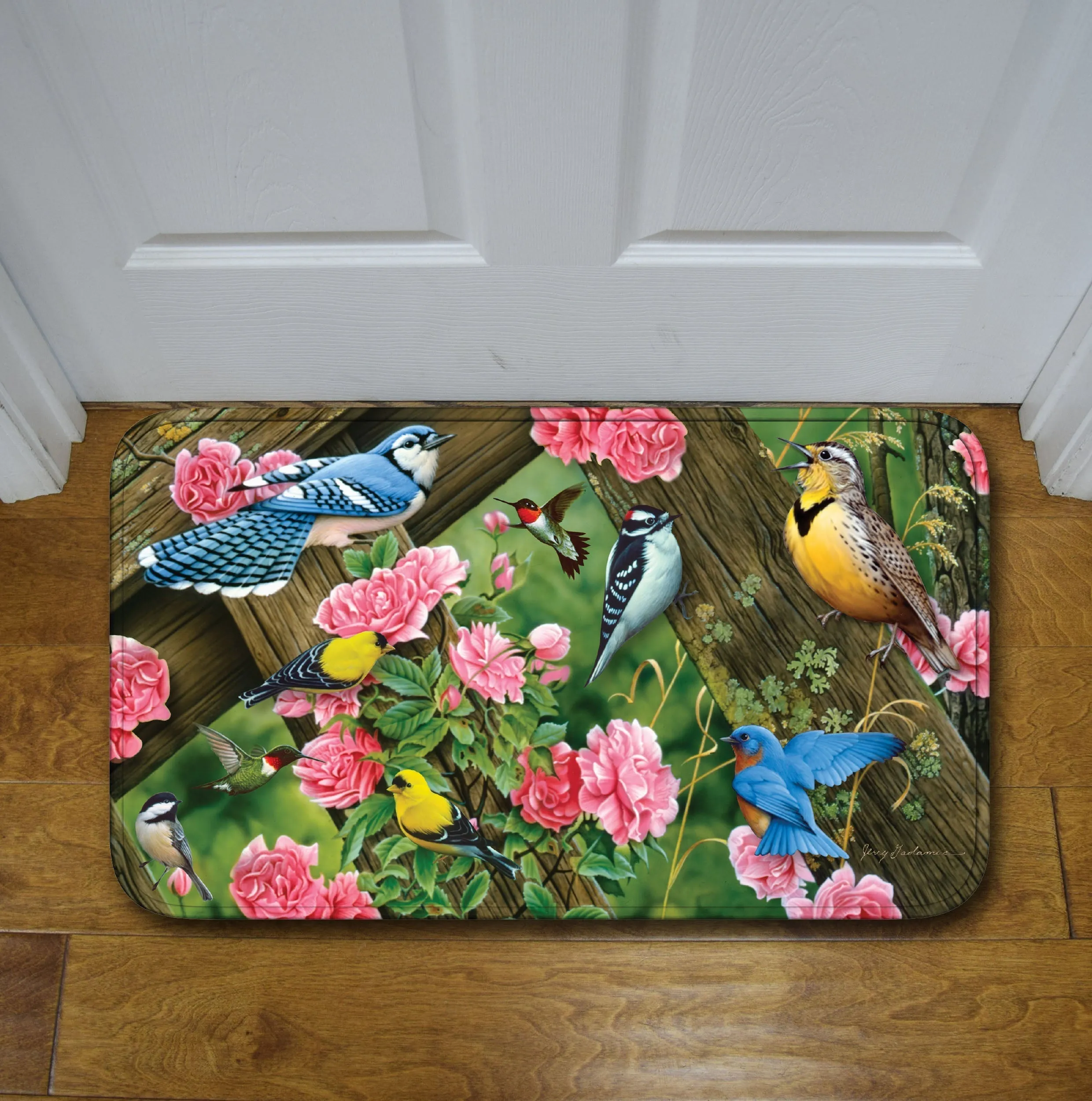 Memory Foam Mat-Song Birds