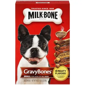 Milk-Bone GravyBones Dog Treats - 19 Oz - Small/Medium