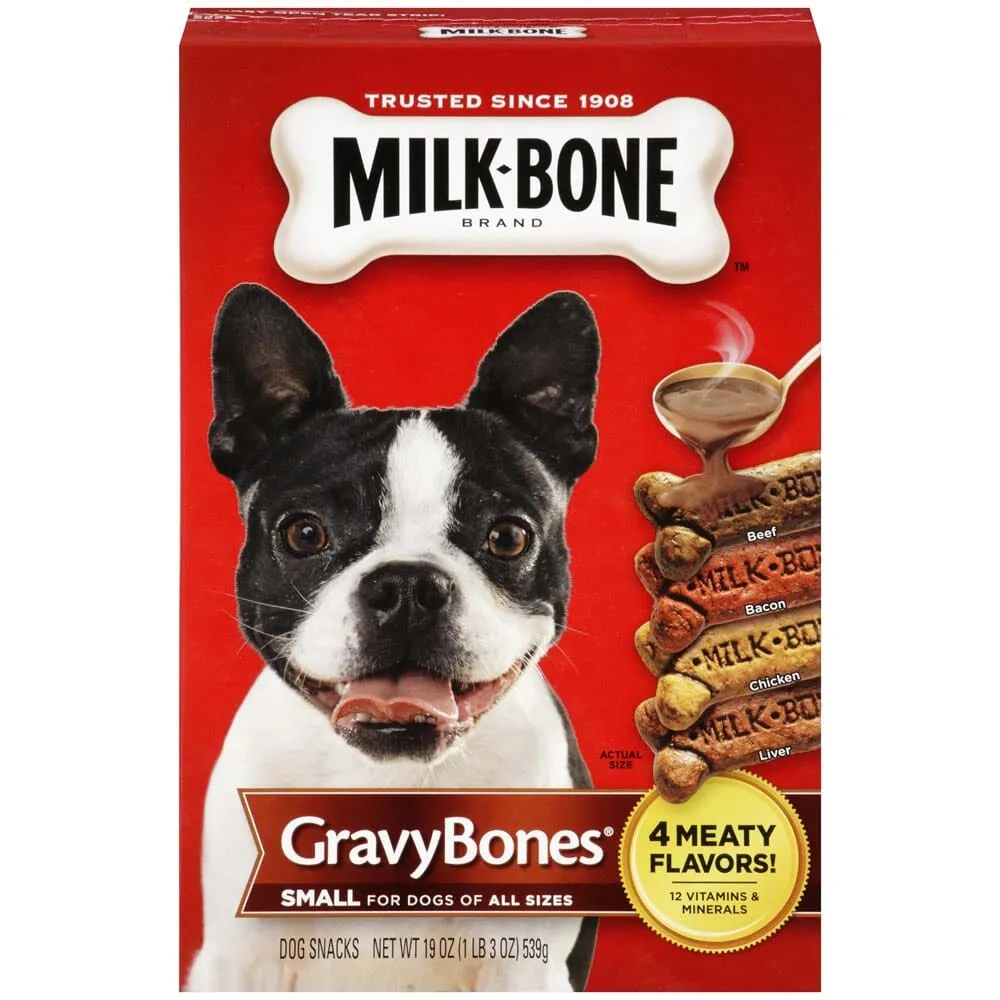 Milk-Bone GravyBones Dog Treats - 19 Oz - Small/Medium