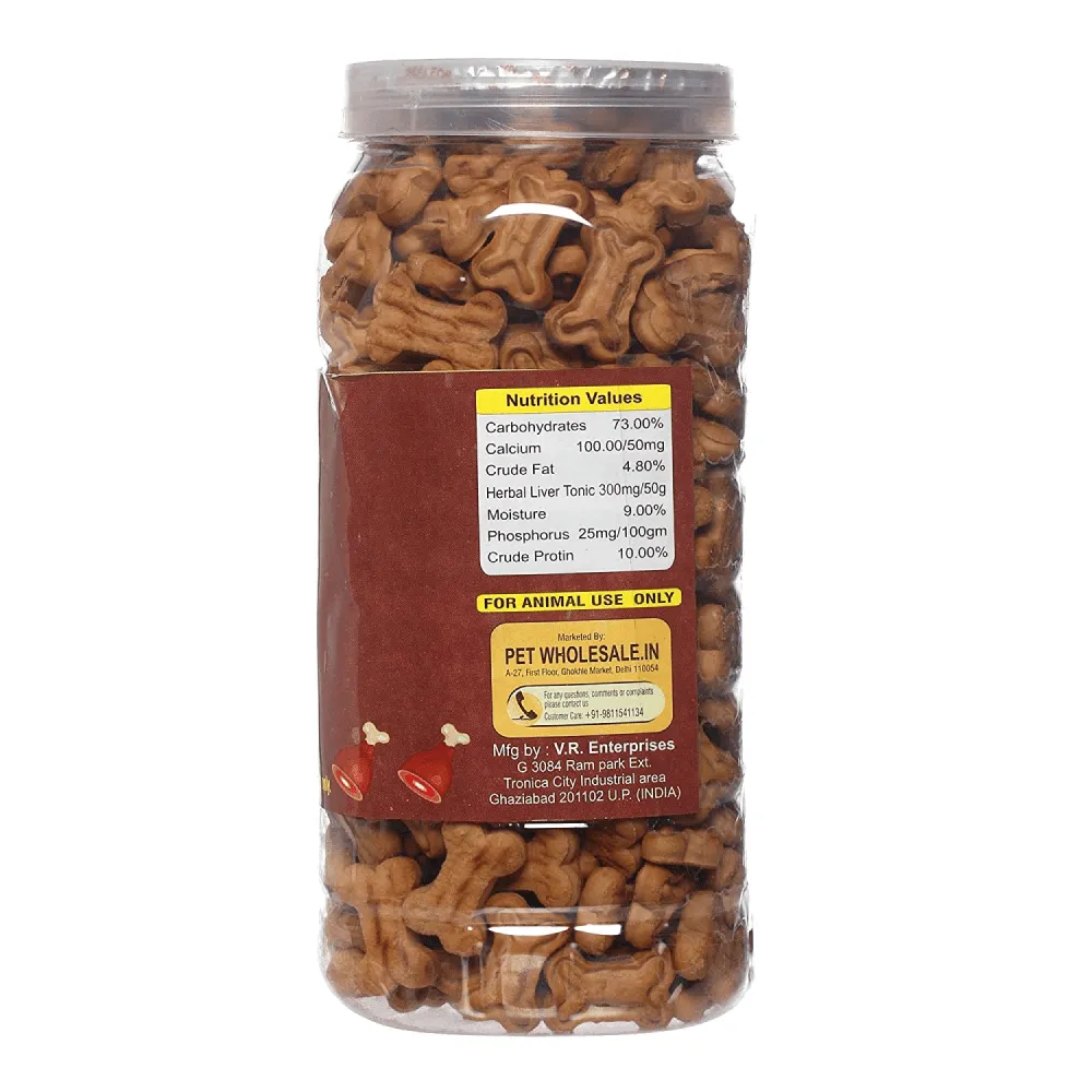 Munchos Chicken and Real Mutton Flavor Biscuit Dog Treats Combo
