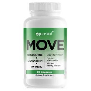 Pure Food MOVE Joint Flex Formula - 60 Capsules