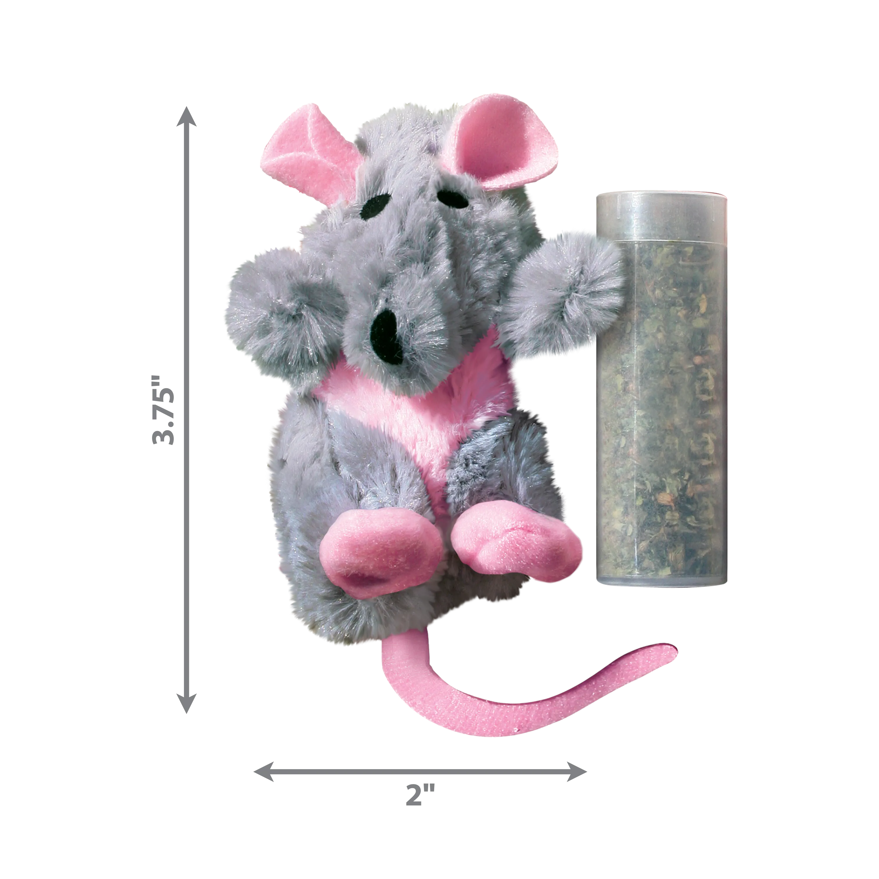 Refillable Rat Catnip Cat Toy