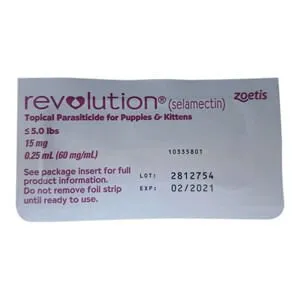 Revolution (selamectin) for Puppies & Kittens (0-5lbs)