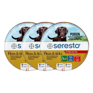 Seresto Flea & Tick Collar for Dogs over 8kg - Value Bundles