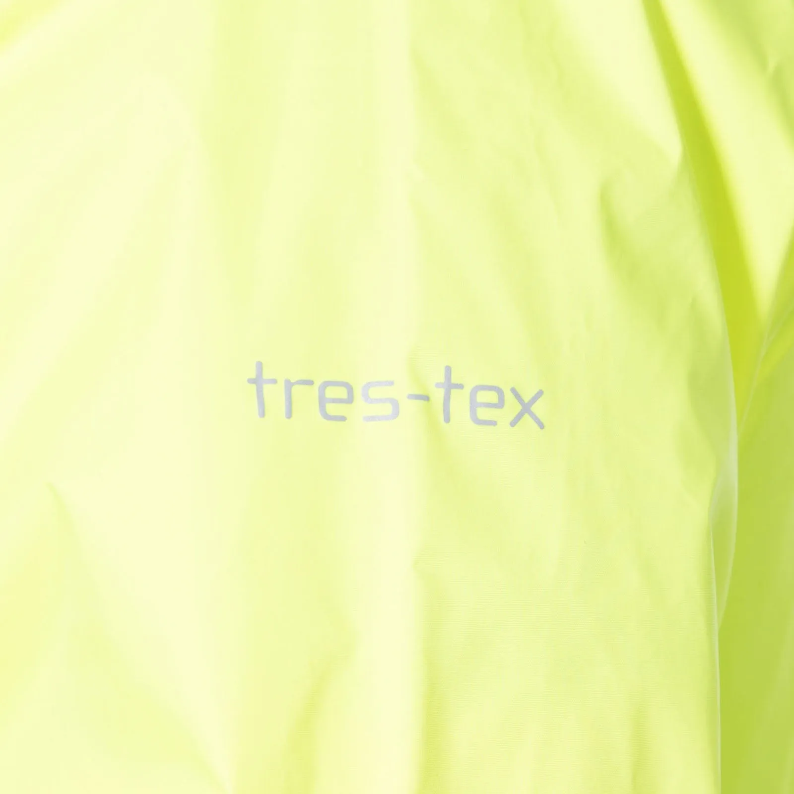 Trespass Mens Retract Hi-Vis Reflective Waterproof Packaway Jacket - Yellow