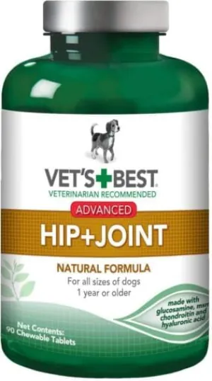 Vet's Best Level 3 Advanced Hip & Joint Dog Supplements - 90 Tablets
