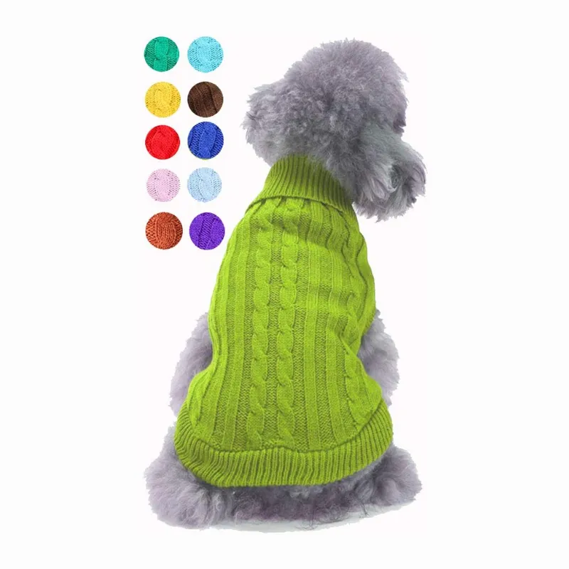Warm Pet Sweater, Cute Knitted Classic Dog Sweaters