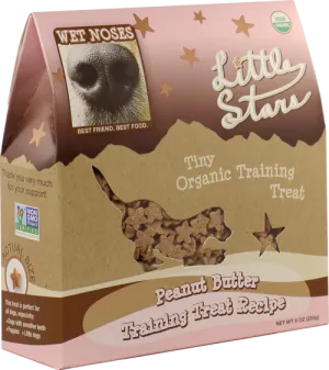 Wet Noses Peanut Butter Little Stars 9z